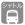 シャトルバス乗り場のアイコン